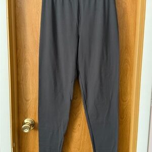 Zenana Outfitters Dark Grey Stretch Leggings size XL